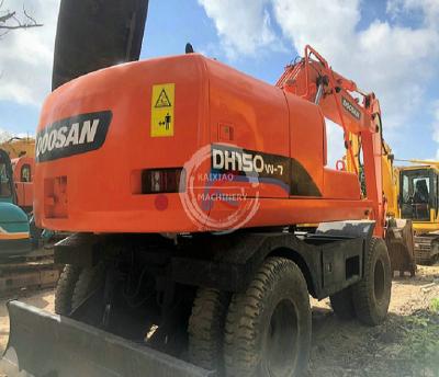 China Used Machinery Repair Shops Excavators Machine Wheel Second Hand Digger Doosan 150 Excavator for sale