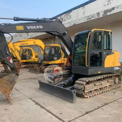 China Machinery Repair Shops Excavators Crawler Digger VOLVO EC80D 8tons Second Hand Hydraulic Excavator Used Excavator for sale