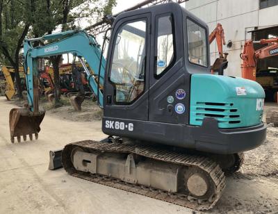 China Kobelco SK60-8 /70-8 /75 Mini Small Mini Used Excavator Machinery Repair Shops Excavator Kobelco Second Hand Excavator for sale