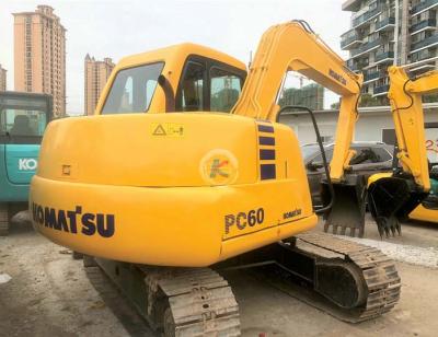 China Sale hydraulic crawler machinery repair shops used komatsu pc60-7 excavator second hand small excavator for sale