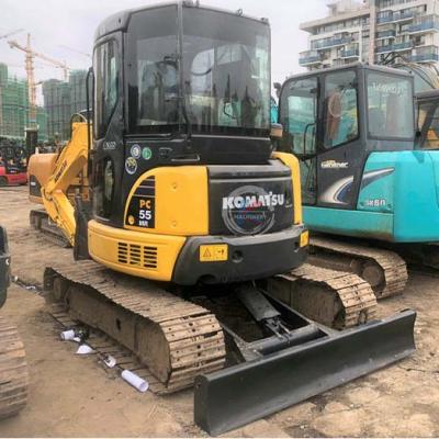 China Machinery Repair Shops Used Komatsu PC55 Mr-2 Excavator Komatsu Small Excavator For Construction Machinery for sale