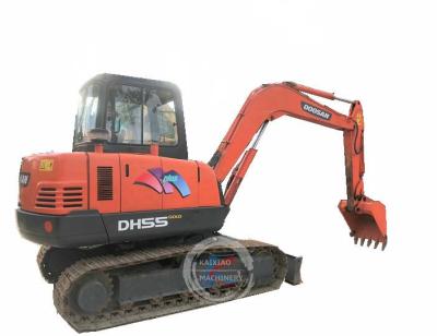 China Hydraulic machinery repair shops excavator Doosan DH55 used excavators samll Doosan 5ton 6ton second hand excavator for sale