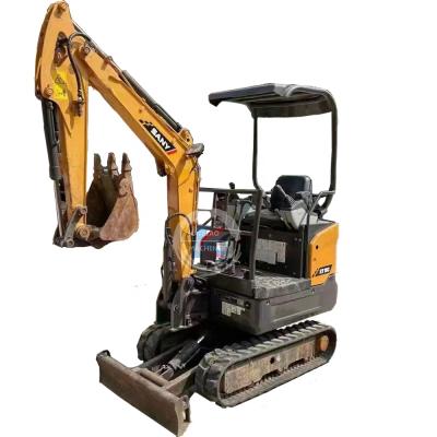 China Original Machinery Repair Home Use Machinery Mini Backhoe Crawler Hydraulic Digger Sany Used 16C 1ton Used Small Excavator for sale