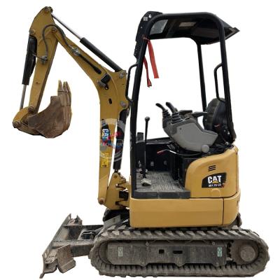 China Small Garden Machinery Repair Shops Mini Second Hand Machine Hydraulic Crawler Backhoe Digger Cat 301.7D 1tons Used Excavator With Excellent Engine for sale