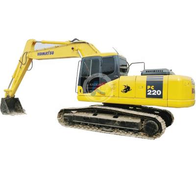 China Machinery Repair Shops Mining Hydraulic Construction Machine Japanese Cat/Hitachi/PC220 22 Ton Komatsu Backhoe Used Excavator for sale