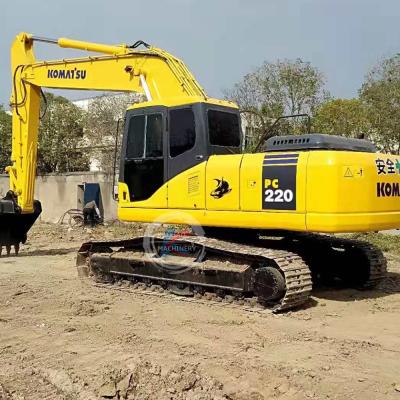 China High Quality Used Hydraulic Crawler Digger Komatsu PC220 22tons Excavator Machinery Repair Excavator Used Excavator for sale