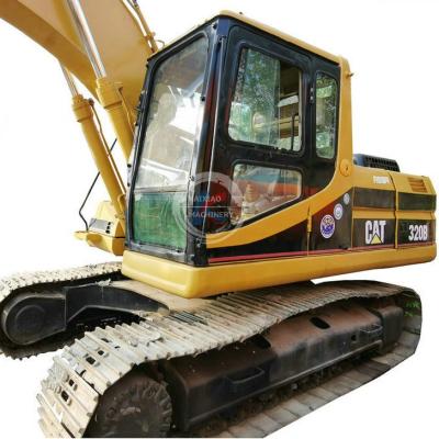 China Backhoe Machine Cat 320B Second Hand Digger 20 Ton Used Excavators 1m™ ³ for sale