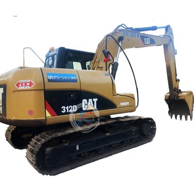 China Machinery Repair Shops Excavator Crawler Excavator Cat 312D 12ton Hydraulic Second Hand Digger Used Excavator for sale