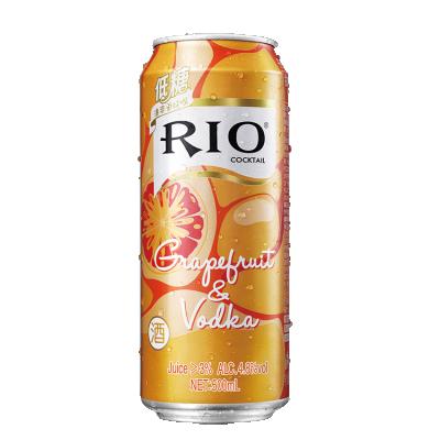 China 2021 New Refreshing Party Product Alc.3%Vol Grapefruit Vodka Flavor Aluminum Cocktail Can for sale