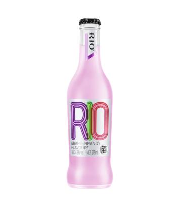 China RIO Cocktail Fruit Drinks Wine Classic Grape Brandy Purple Bottle Suitable For Party Home Bar Festival275ml 275ml for sale