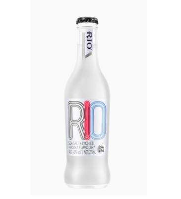 China RIO CHINA TOPS cocktail fruit drinks alcoholic flavor bottles vodka lychee salt sea wine drinks family party bar 275ml 275ml for sale