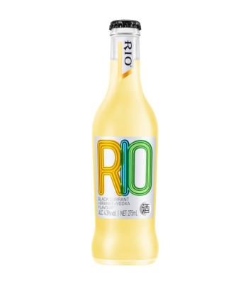 China Party RIO COCKTAIL FRUIT DRINKS ALCOHOLIC DRINKS PREMIXED VODKA FLAVORED COCKTAIL ORANGE ALC 4.3%VOL, BLACKCURRANT 24BTL*275ML for sale