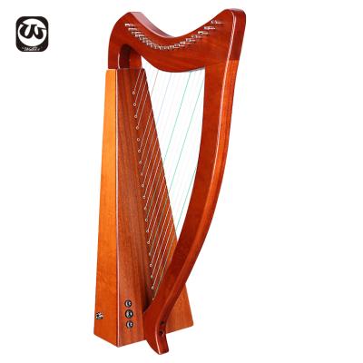 China EQ Walter New Design Mahogany Irish Harp 19 Strings for sale