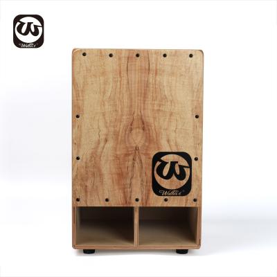 China Premium Cajon Concert Wooden Percussion Drums Box Acoustic Rotten Drum Top Rated Box For Sale for sale