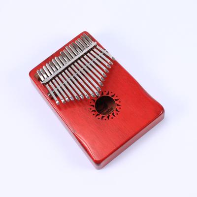 China Walter Supply Colorful Kalimba 17 Key Inch Piano Mibra Musical Instrument for sale