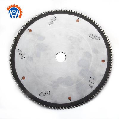 China 75Cr1 255x120t Grade 75cr1 Steel Body Industrial TCT Saw Blade Cutter For Aluminum Cutting for sale