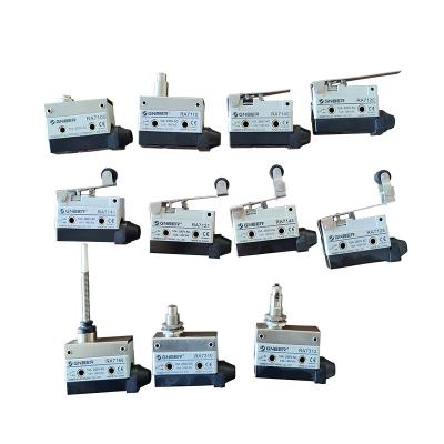 China economical and high practical switch RA7100 short type of limit seal microswitch RA seal limit switch socket column button for sale