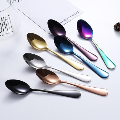 China Sustainable 1010 Stainless Steel Classic Tea Coffee Stirring Spoon To Weed Party Bar for sale