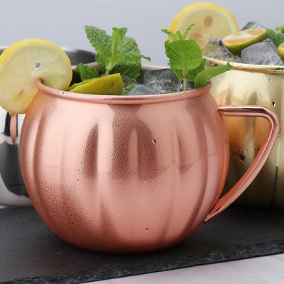 China Cup Sublimation Viable Copper Mule Moscow Stainless Steel Copper Clad Mug Engraved Beer Drinking Mug for sale