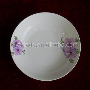 China Sustainable porcelain pasta dish for restaurant for sale