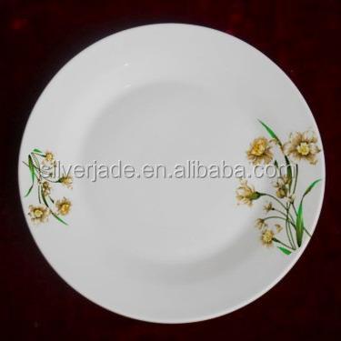 China Porcelain Sustainable Ceramic Dinner Plate for sale