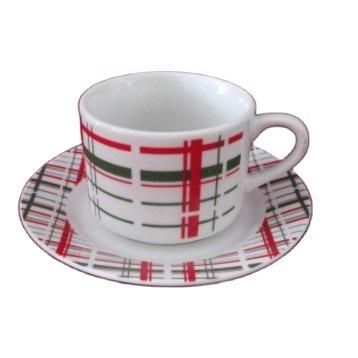 China 220ml cup and saucer viable for daily use for sale