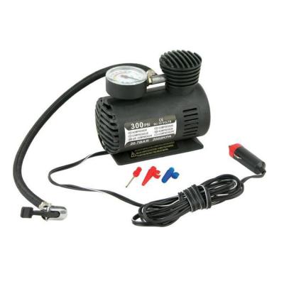 China Mini 12V Power Indicator Car Tire Compressor Tire Inflator Gauge Air Compressor Car Inflator for sale