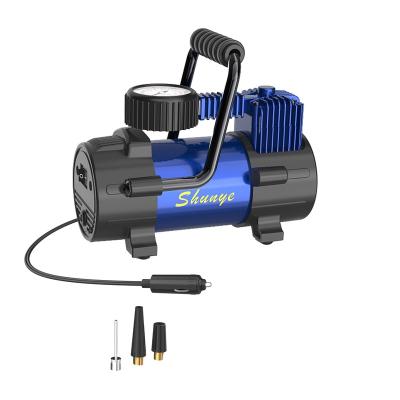 China 50L/min 12v 150psi Mini Car Air Pump Automatic Tire Air Compressor Pressure Tire Inflator for sale