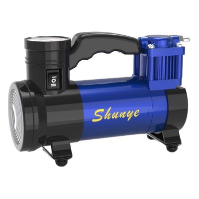 China 35L/min Car Tools Handheld Auto Electric Air Compressor Tire Inflator 12v Air Compressor With Light for sale