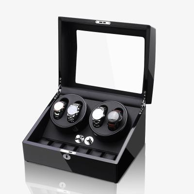 China New Design Winder Box 4+6 Rotor Watch Winder Classic Watch Winders Box for sale