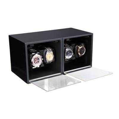 China Best Quality Watch Winder Box Quadruple Automatic Watch Winder Automatic Watch Winder Gyro Safe Gyro Compass for sale