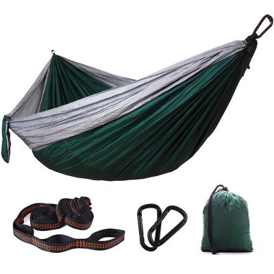 China 2 person 210t tent nylon tent hammock portable outdoor nylon portable outdoor parachute with mosquito net for sale