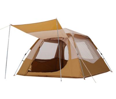 China Diagonal Tying Type Ultralight Waterproof PU Tent Pole For Camping Raising Modern Style Top Fabric for sale