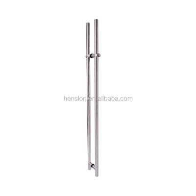 China Modern Glass Door Building Hardware Stainless Steel Handle Lock 8800L-stain for sale