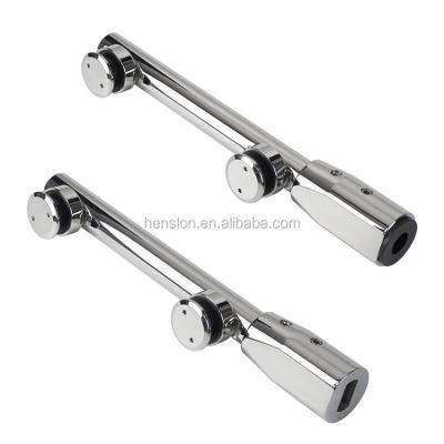 China With Reliable Glass Hook Door Fittings Stainless Steel Door Clamp H8211-Roller for sale