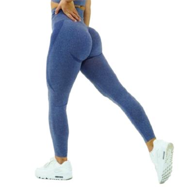 China Wholesale Knitting Breathable Butt Lift Gaiters Yoga Seamless Breathable Pants For Women for sale