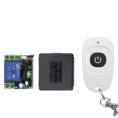 China Smart Gate 12V Led/Single Channel Ignition Learning Led Code Wireless Remote Switch Smart Door Control Lighting Controller for sale