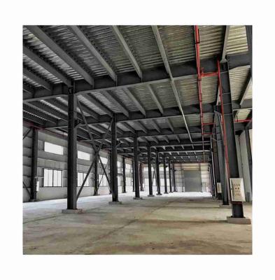 China Easy To Fabricate And Short Period Construction Workshop Shed Industrial House Warehouse Steel Short Stage for sale