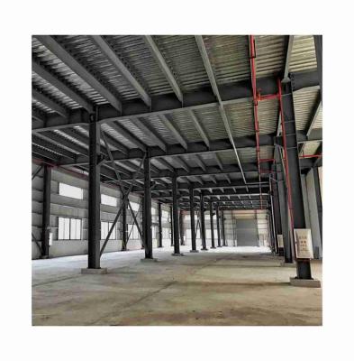 China Easy To Fabricate And Short Construction Period Warehouse Frame House Steel Structure Steel Structure Workshop Prefab Light Weight Building for sale