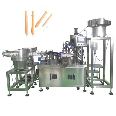 Chine Petite dose 10 ml Pneumatique 2 têtes machine de remplissage et de fermeture à vis pour gel d'huile liquide à vendre