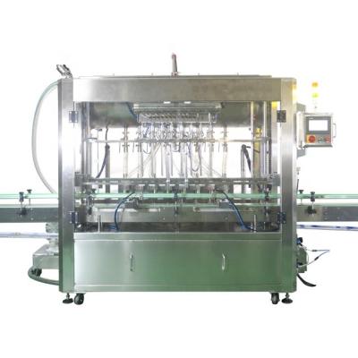 China Filling Accuracy ±1% accuracy Gear Pump Shampoo Filling Equipment with 8 Filling Heads for sale