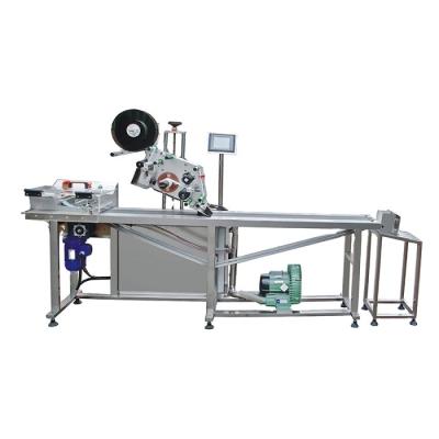 China Video Technical Support After Service Automatic Label Applicator for Pouch Packaging for sale