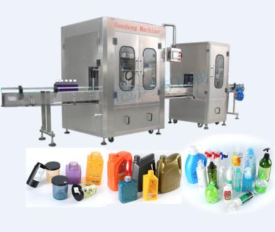 China High Precision Automatic Lubricating Oil Filling Machine with 1% Filling Accuracy for sale