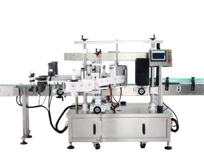 China Condition Electric Driven Type Double Sides Flat Bottle Labeling Machine with Pric for sale