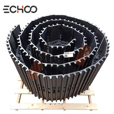 China El excavador de acero de Hitachi de 7 8 pistas del excavador EX300-5 6 sigue vínculo de alta resistencia del grupo de la pista con el cojín de la pista de los 900MM en venta