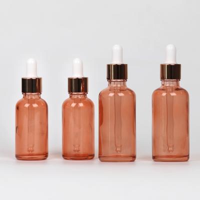 China Cosmetic 15ML 20ML 50ML 60ML 100ML Frosted Amber Bottles 60Ml Dropper Bottle, 5Ml Glass Dropper Bottles for sale