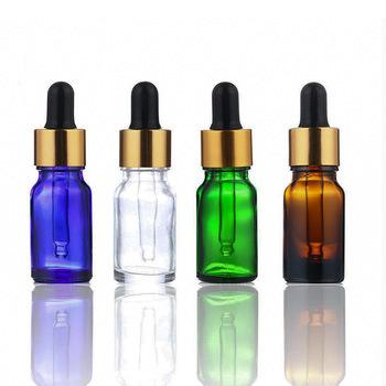 China 3Ml 5Ml 20Ml 30Ml 50Ml Cosmetic Clear Essential Oil Dropper Glass Bottle for sale