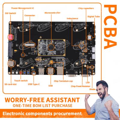 China Electronic components bom supplier shopping list the other multilayer PCB circuit board PCB PCBA for sale