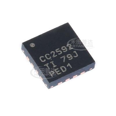 China Original Spot CC2592RGVR QFN-16 IC RF 2.4 GHz EXTEND ADAP RF/IF and RFID RF Front End (LNA+PA) Chips CC2592RGVR for sale