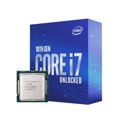 China Wholesale Desktop Computer Hardware 8 Cores i7-10700K Desktop Processors 8 Cores up to 5.1 GHz Open LGA1200 CPUs for sale